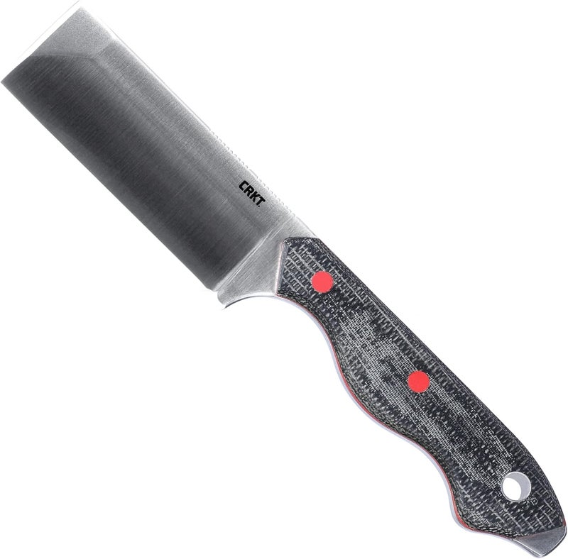 CRKT سكين رازل الثابتة مع غمد: شفرات فولاذ D2 بحافة مستقيمة، مقبض ميكارتا، 4037 - Image 1
